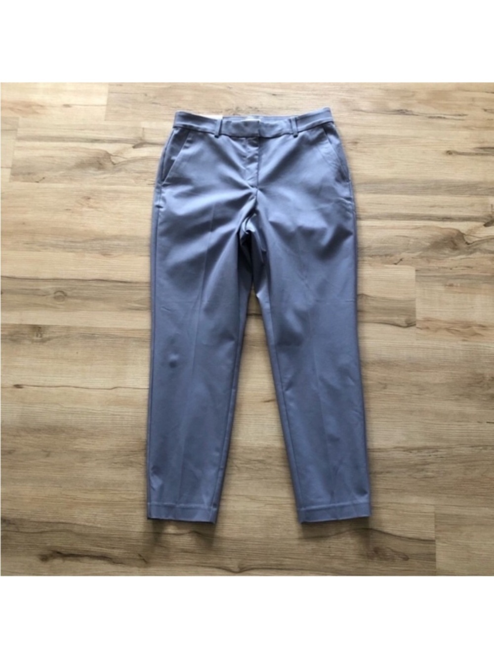 Tailored Light Blue Women's Trousers - Picture 2 of 9